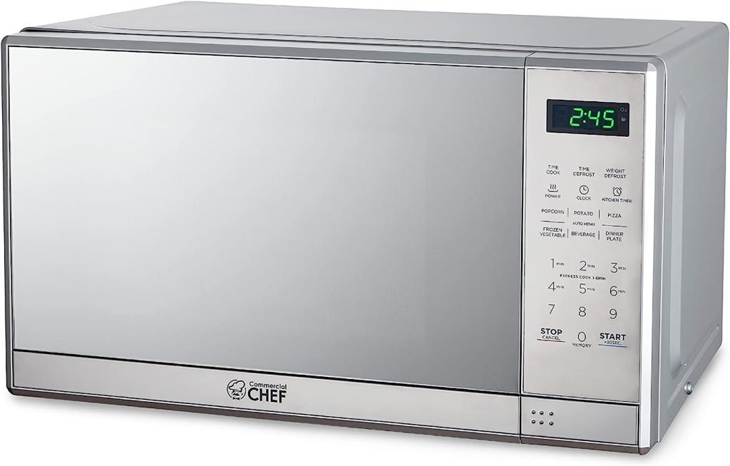 COMMERCIAL CHEF Small Microwave